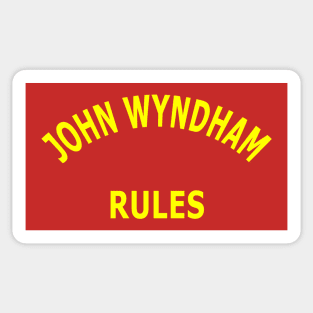 John Wyndham Rules Sticker